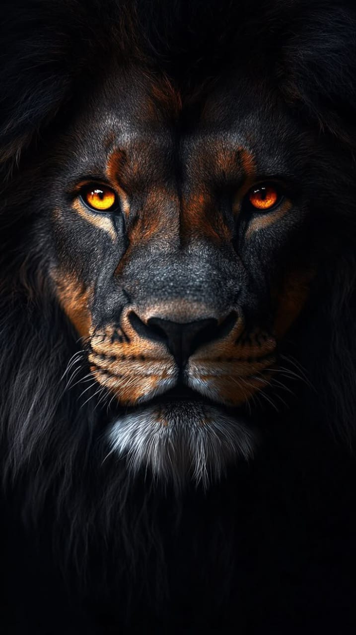 King’s Gaze – Premium Lion Portrait